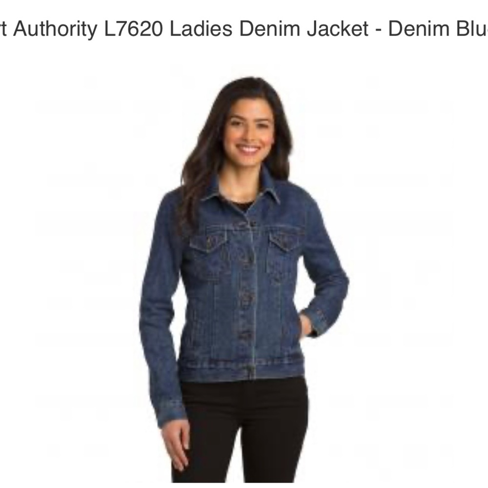 Port Authority Jean jacket NWOT Medium - Picture 4 of 6